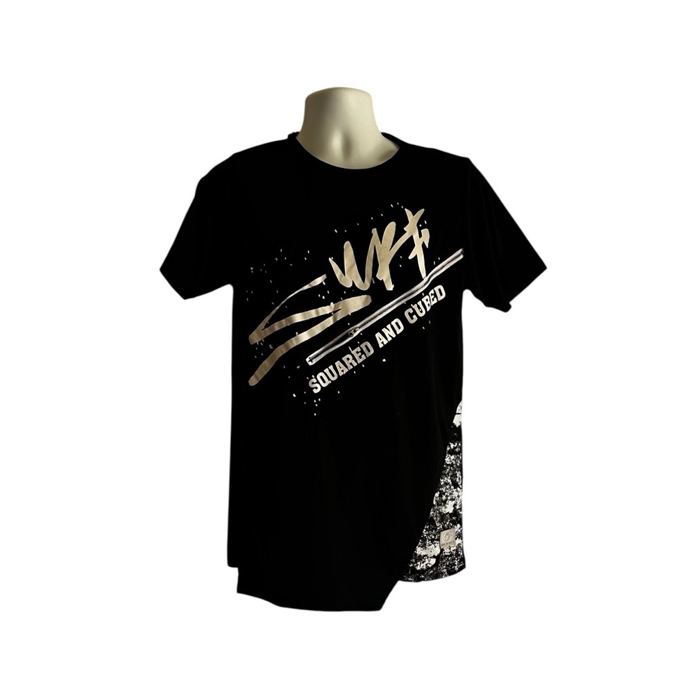 Design Mens Black and White Surf Squared and Cured, Grunge, Streetwear